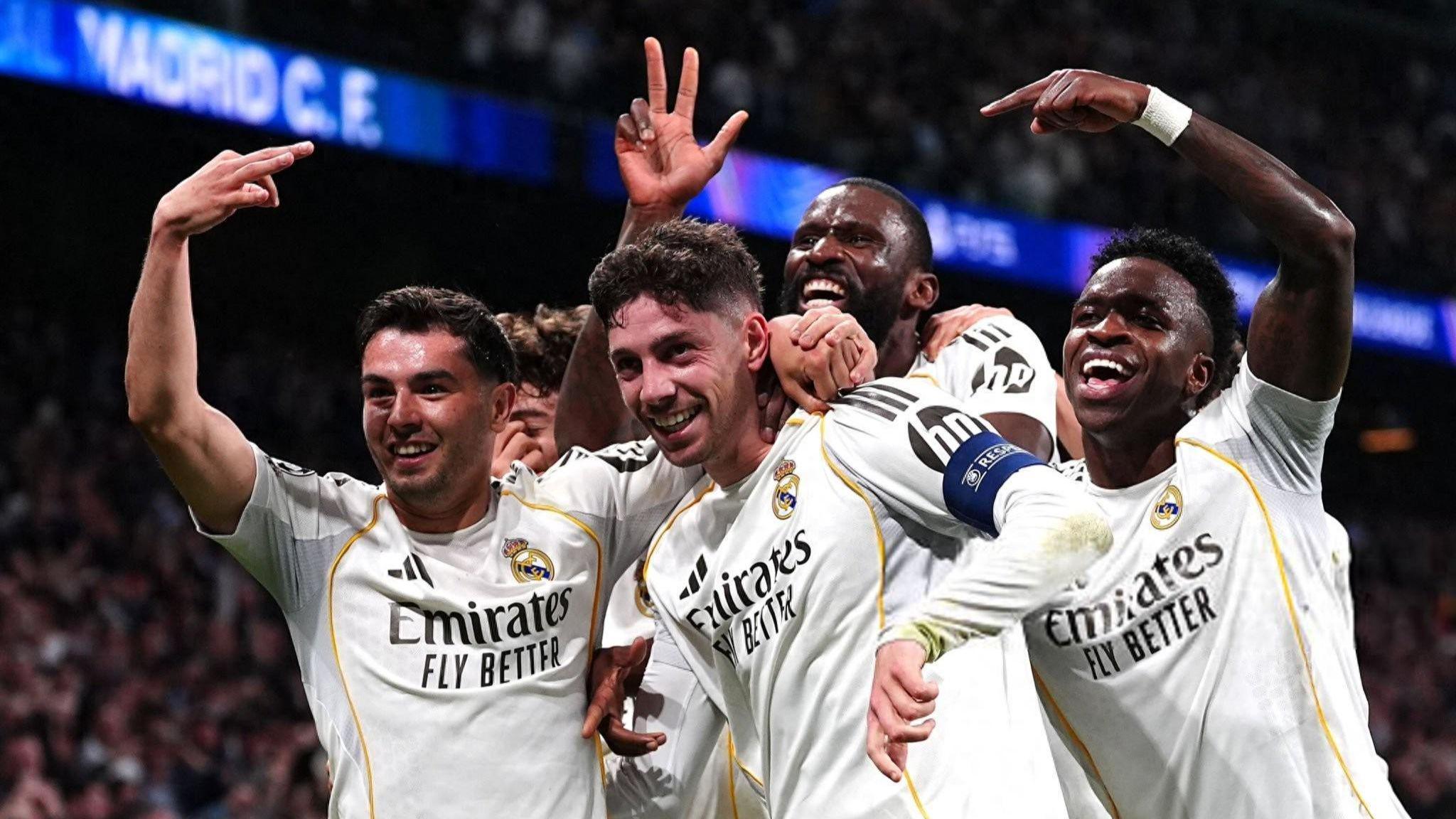 xingkong-欧冠：巴尔韦德上演帽子戏法，皇马伯纳乌3-0完胜曼城